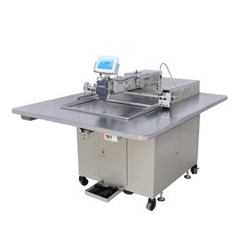 China Programmable Leather Stitching Machine , Cylinder Arm Sewing Machine For Canvas supplier