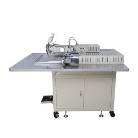 China Single Needle Pattern Stitching Machine , Flat Bed Tailoring Machine With Table supplier
