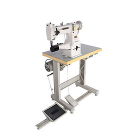 China 200 * 100mm Auto Upholstery Sewing Machine , Servo Motor Needle Feed Sewing Machine  supplier