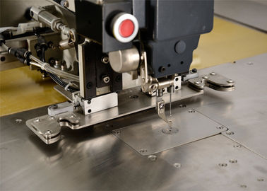 Automatic Industrial Leather Sewing Machine For Leather Bags Turn Table 3 Working Stations supplier