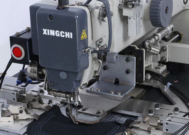Pnuematic Heavy Duty Computerized Sewing Machine For Denim / Thick Fabric supplier